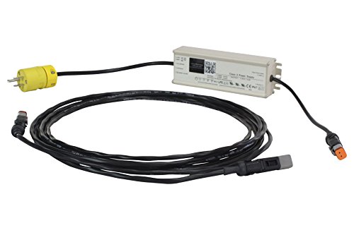 15 Million Candle Power Hid Hunting Light - 2800' Beam - Spot/Flood Combo - 110 Volts Ac - 25' Cord (-7 Inch) #TOP6