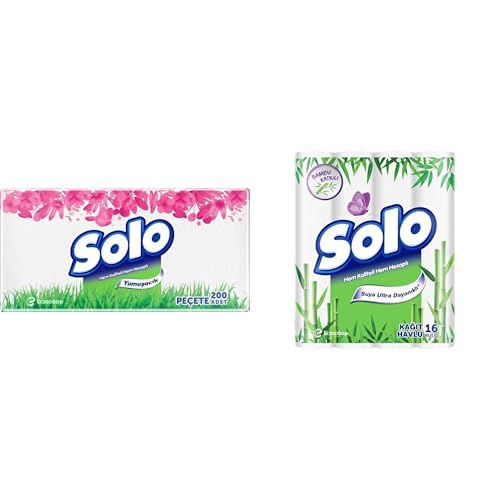 Solo Peçete 200'lü x1 + SOLO 16'lı x1
