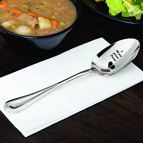 Boston Creative Company Engraved Spoon, I Miss Your Face #TOP2