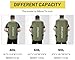Hulongo 40L/60L/90L Large Waterproof Duffle Bag Backpack for Men, Mens Duffel Backpack Bags for Traveling, Heavy Duty (Green, 40L)