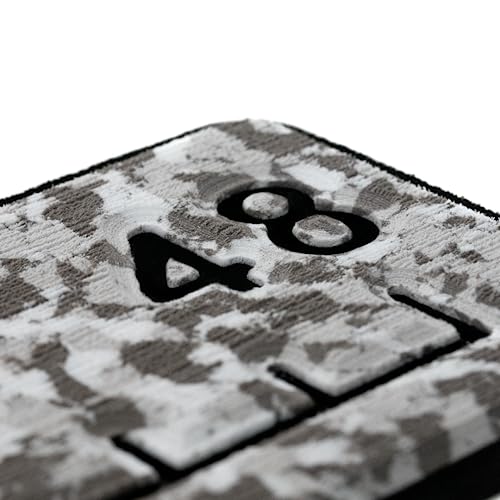 Règle poisson 48" SeaDek Snow Camo et Noir pour mesure de pêche