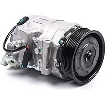 AC Compressor & A/C Clutch, Air Conditioner Compressor W/Clutch CO 11049C For BMW 2006 2007 2008 2009 2010 2011 2012 2013, 325i 328i 330i 528i 525i 530i M3 M5 M6 Z4