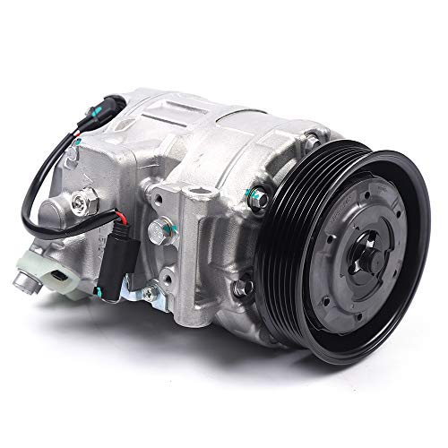 RustyVioum A/C AC Compressor W/Clutch for BMW Models 2006-2013 325i 328i 330i 528i 525i 530i M3 M5 M6 Z4 7SEU16C 4710532 4711532 2021736R CO 11049C 158357