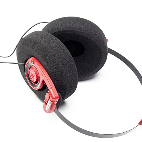 Voarmaks Great Size Over Ear Pads Compatible with Koss Portapro Porta Pro Ksc75 Kph40 Kph30i Headphone Headset Earpad Sponge Cushion Replacement Foam Pad Covers (Great Over Ear Pads)