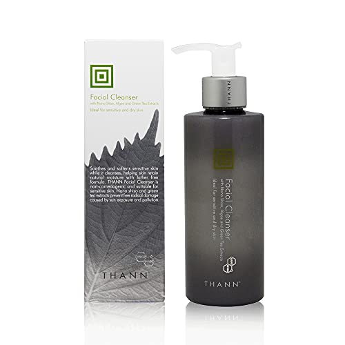 Thann Natural Face Wash for Women - Anti Aging Facial Cleanser, Acne Face Wash and Pore Cleanser with Witch Hazel, Shiso and Green Tea Extract Soothe, Repair, Moisturize and Protect, 200 ML