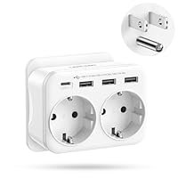 LENCENT Reiseadapter USA