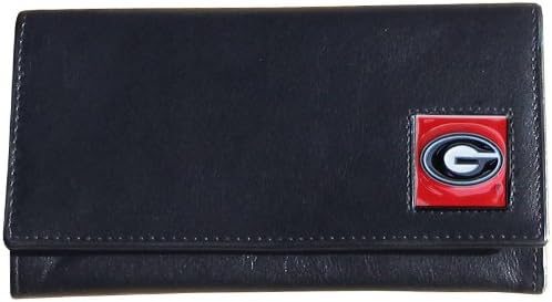 Siskiyou Sports NCAA Womens Georgia Bulldogs Leather Women's Wallet One Size Black