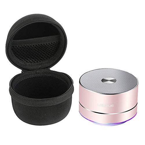 Lenrue Portable Wireless Bluetooth Speaker With Built-In-Mic,Handsfree Call,Aux Line,Tf Card,Hd Sound And Bass For Iphone Ipad Android Smartphone And More (Pink+Case) #TOP29