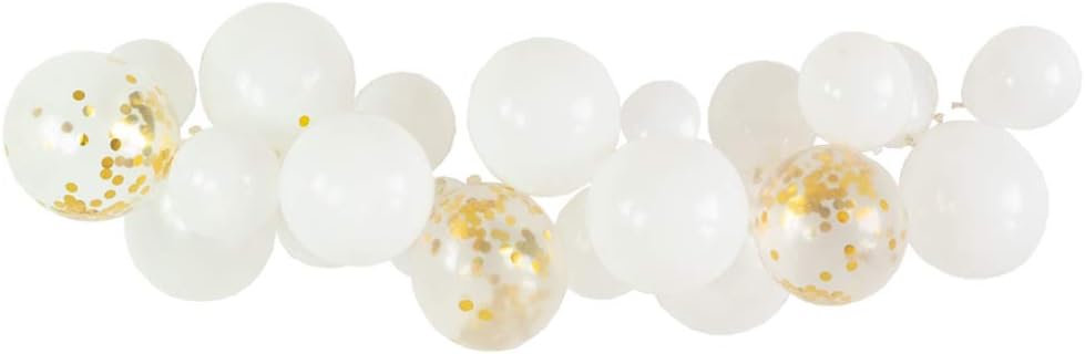 Amazon Hanamei バルーンガーランド キット 誕生日 クリスマス パーティー 結婚式 フォトブース 装飾 風船 飾り バルーン 飾り付け パールホワイト 風船 バルーン おもちゃ