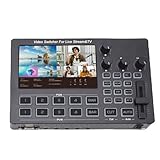 Outil de diffusion avancé : contrôlez la prise en charge des caméras PTZ pour le protocole VISCA sur IP (jusqu'à 4 caméras avec 4 préréglages chacune), ainsi que l'incrustation chromatique, l'incrustation de luminosité, l'image dans l'image (PIP), la saisie en aval (DSK) et les fonctions de superposition pour créer des émissions en direct professionnelles et attrayantes.