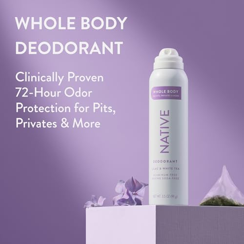 image for Native Whole Body Deodorant Spray Contains Naturally Derived Ingredien