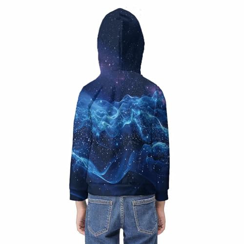 Pull à capuche chaud contre le froid pour adolescent 12-14Y - 6