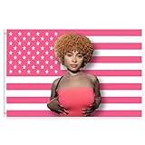 Ice Rapper Spice Flag Tapestry,Pink Ice Rapper Spicy Poster American flags 3x5 Ft,Tapestry funny Party Decoration Tapestry For Bedroom Livingroom Dormitory Wall Hanging Decor