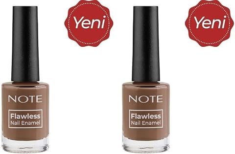 Note Nail Flawless Oje 57 Cappuccino, Kahverengi 2li paket