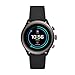 Fossil Men's Sport Heart Rate Metal and Silicone Touchscreen Smartwatch, Color: Grey, Black (FTW4019)
