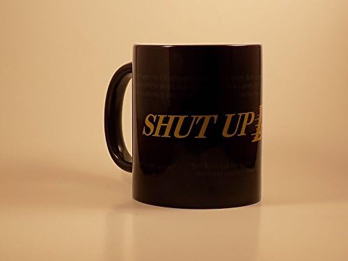 PRIME ITEM -"Shut Up Lavar!" Basket Ball Image Color Changing Magic Coffee Mug Lakers Fun Novelty Gift