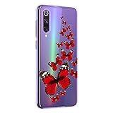 🌼Esta funda transparente para Xiaomi Redmi 5A con [Patrón Mariposa], conserva la belleza del teléfono inteligente con su transparencia inmejorable, el patrón transparente elegante le da a su Xiaomi Redmi 5A un aspecto elegante y moderno.