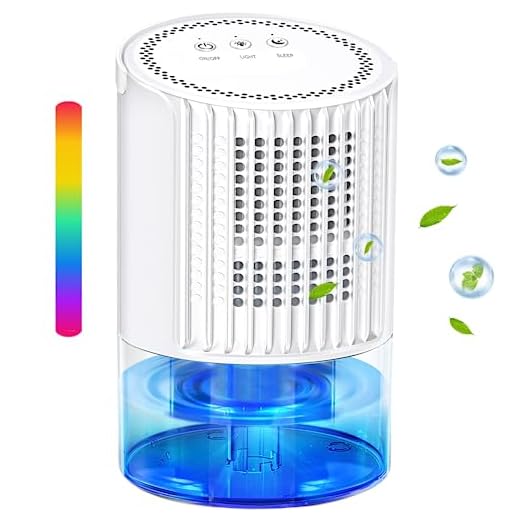 Dehumidifiers for Home - 35oz Bathroom Dehumidifier Portable Small Dehumidifier with Auto Defrost Function,2 Working Modes,Smart Auto-Off,Ultra Quiet for Bedroom,Basement,Room,Wardrobe,Kitchen - White
