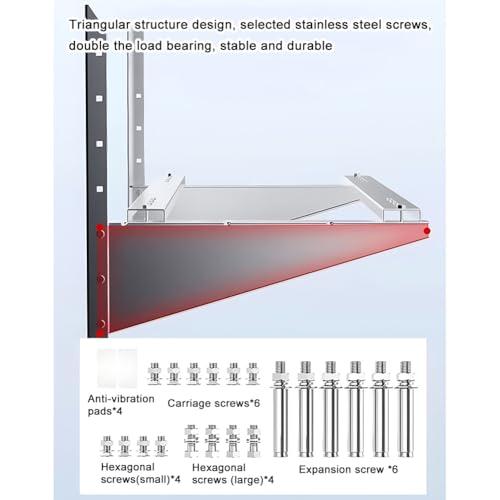 Support de montage mural climatiseur pour une installation extérieure propre sur votre façade - 5