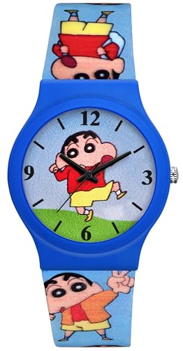 Image of Acnos Character Kid's Happy Colorful Water-Resistant Durable Watch for Boys Kids Boy with Fun Designs Adjustable Strap Positive Messages Watch for Kids