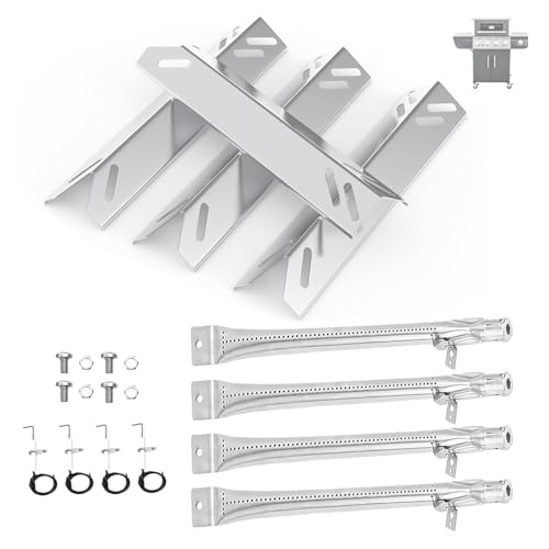 Bbqration Grill Parts For Cuisinart 4 Burner Gas2456As Gas9456As Gas1456Aso Gas2420As Stainless Steel Heat Plate Burner Tube For Cuisinart Grill Parts Gas9456As cover