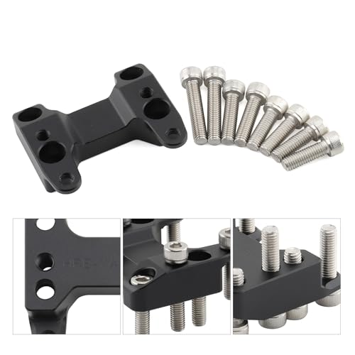 Elevadores de manillar de motocicleta para viajar cómodo en TMAX 560 2023 5