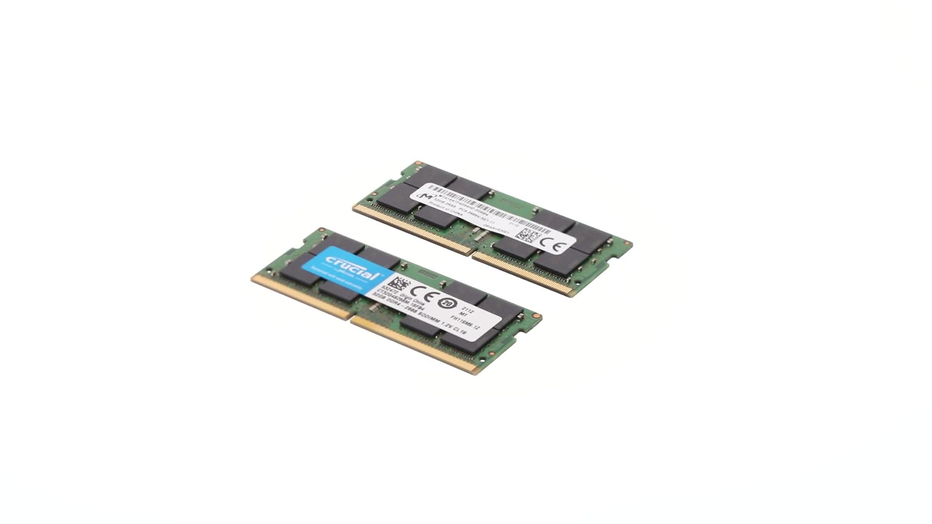 Crucial RAM 64GB Kit (2x32GB) DDR4 2666 MHz CL19 Memory for Mac