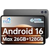 TECLAST Tablet 13.4 Inch, T65 Android 16 Tablet, 26GB RAM 128GB