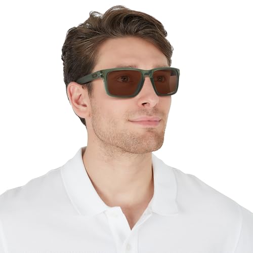 Image of Oakley Men's Oo9102 Holbrook Polarized Square Sunglasses