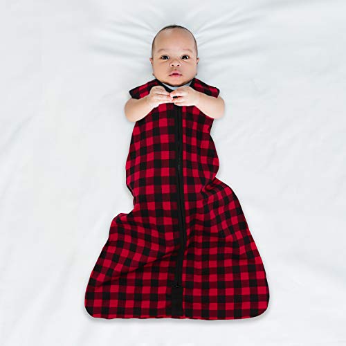 The Peanutshell Wearable Blanket Sleep Sack For Baby Boys Or Girls, Woodland Moose & Buffalo Plaid, Sizes Up To 12 Months (Small/Medium) #TOP2