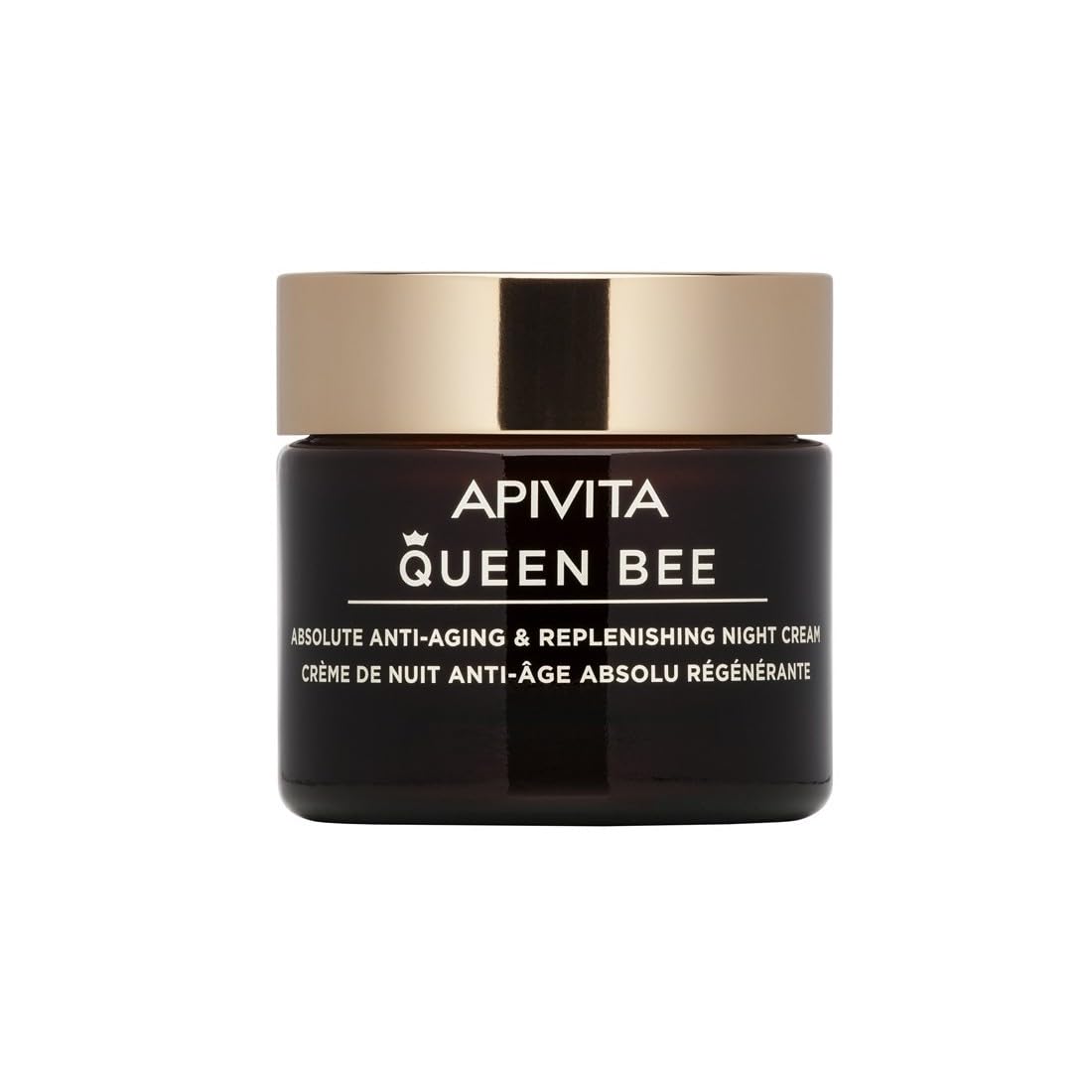 Apivita Queen Bee Crema Anti-Age Trattamento Notte con la Pappa Reale, 50 ml