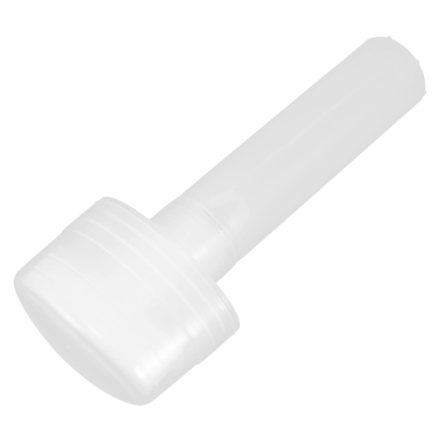 DOITOOL 4 Stück Leeres Stifthalterzubehör Double-end-dicker Marker-stift Textmarker Farbstift Nachfüllbar Graffiti-farbstifte Leere Farbtuben Befüllbarer Farbstift Plastik Weiß