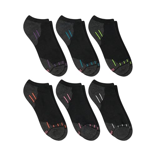 Image of Hanes Women's 6-Pair Comfort Fit No Show Socks