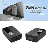 T Teclusive 100W GaN Charger with Display (4-Port) — view 8