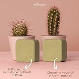 Naturalna organiczna odżywka w postaci stałej - kokosowa i trawa cytrynowa 55 g - Enoous - 100% wegańska, organiczne rzemiosło - Wyprodukowano we Włoszech