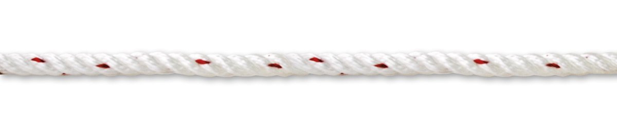 Corde polyamide torsadée 8mm résistante 1.3 T pour levage et chantier