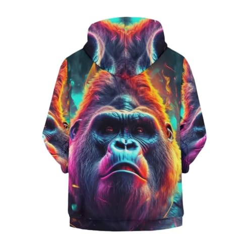 Cool Boys Zip Up Hoodies Graphic Sweatshirts with Kangaroo Pocket Loose Zipper Winter School Outfits2