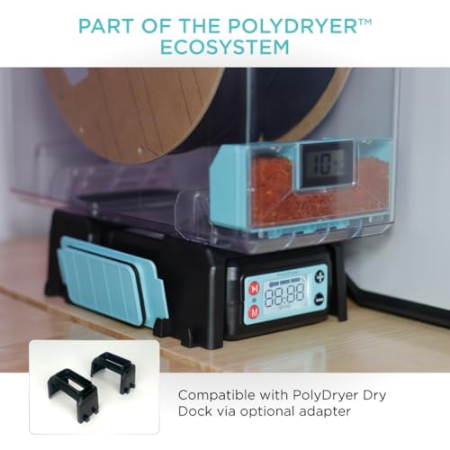 Image of Polymaker PolyDryer Box XL, Airtight Filament Storage Box with Hygrometer, Moisture Proof Filament Container for Multi-Materials, 1.75mm /2.85mm /3.00mm, up to 3kg Spool, Print Without Breaking Seal