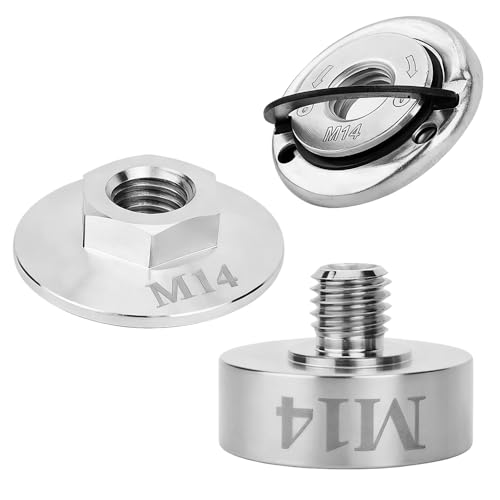 Wxeadu - Wxeadu Kit Adaptateur X Lock, 3 Pièces Adaptateur Meuleuse d'angle, Adaptateur X-Lock pour Filetage m14, Acier Inoxydable 304, Accessoire pour Carotteuses Diamantées, Lames de Scie, Lames de Coupe
