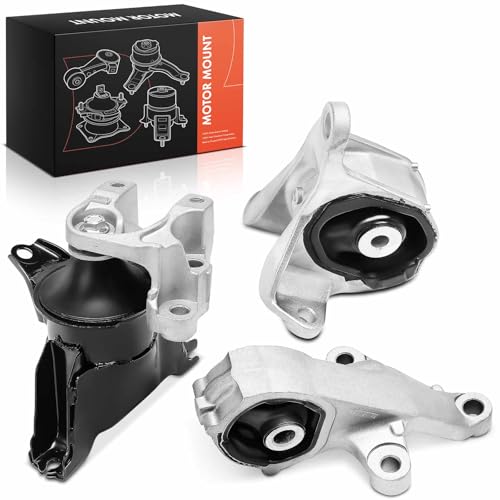 Frankberg 2 roulements de moteur + 1 roulement de transmission compatibles avec CR-V IV RM 2.4 AWD 2015-2025 - Remplace A65081, A65053