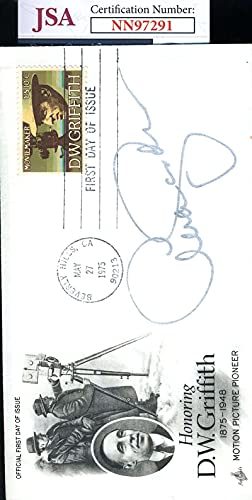 Ava Gardner JSA Coa Signed 1975 FDC Cache Autograph