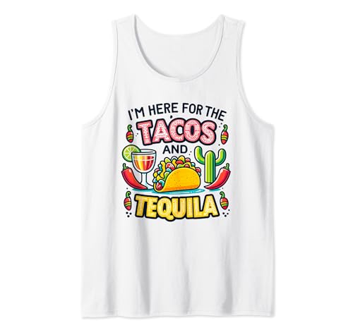 Tacos Tequila et Poivrons Fiesta Cactus & Fun Débardeur