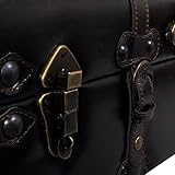 vidaXL Sitzbank Lange Sitztruhe, braun - 6