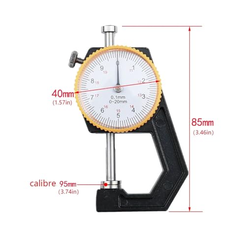 Calibrador digital portátil preciso con pantalla LCD grande miniatura 6