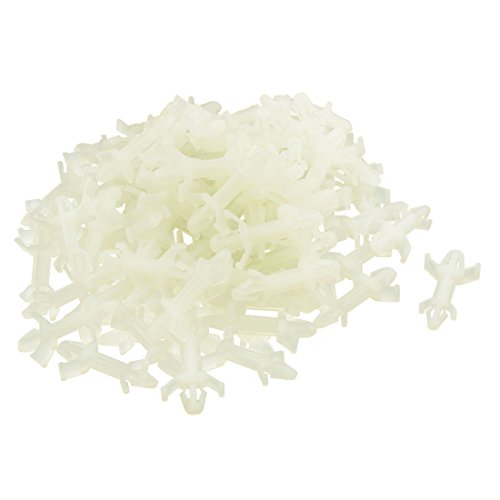 uxcell 100pcs PCB Spacer Reverse Locking Nylon Standoff CS-12 Height 0.5inch