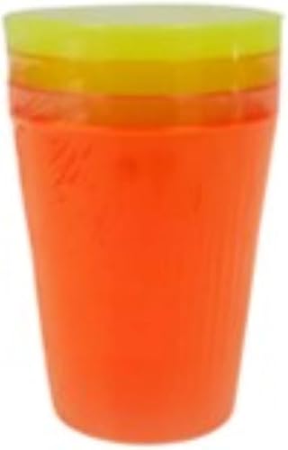 Reusable Party Cup Plain Colours 4Ct