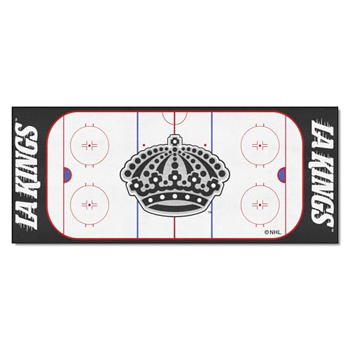 FANMATS 10653 NHL - Los Angeles Kings Rink Runner - 30in. x 72in.