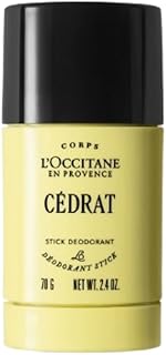 L'OCCITANE Roll-On Aluminum Free Deodorant, Reduce Body Odor, Refreshing Verbena, Eaves De Baux, Without Alcohol and Aluminum Salts, Made in France
