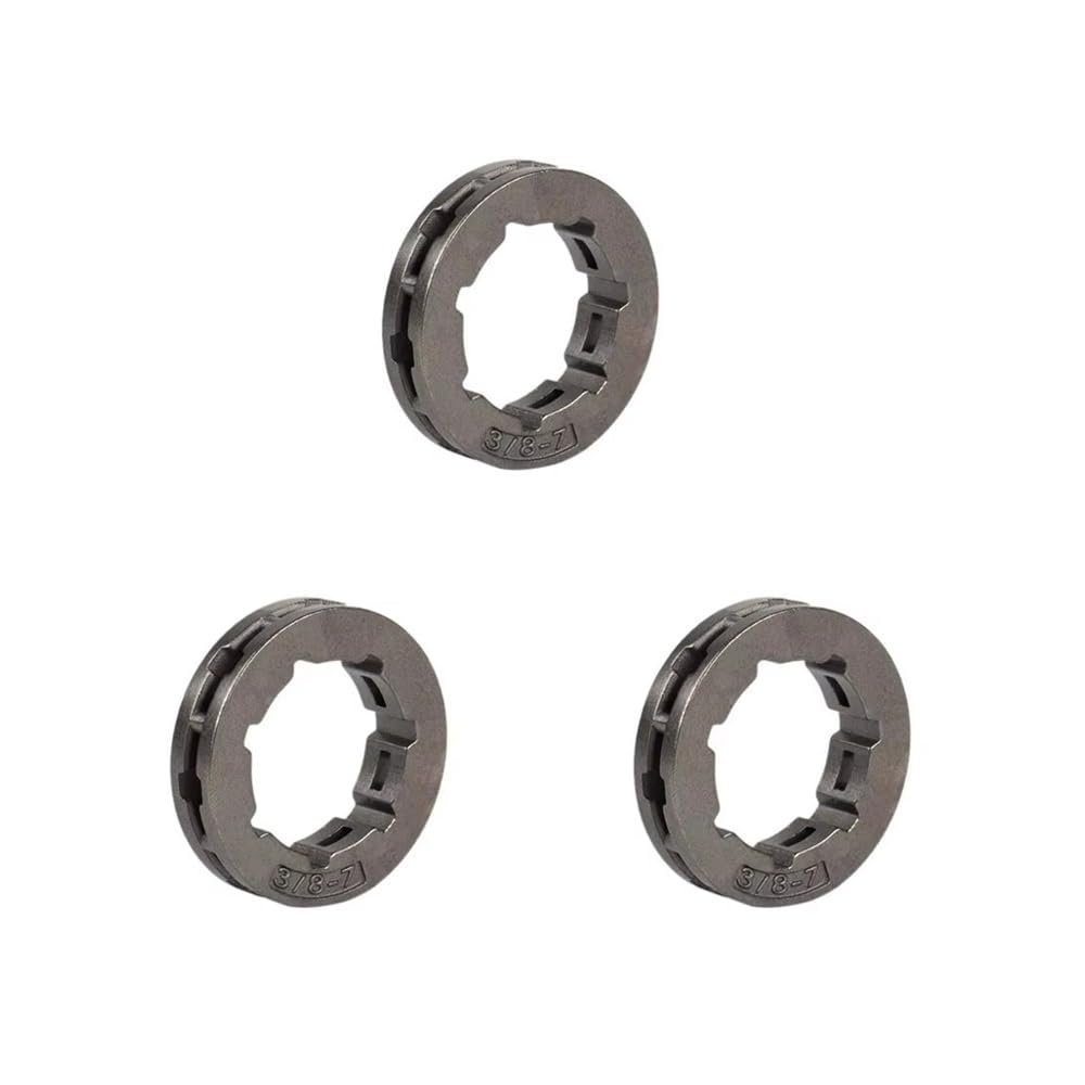 Replacement Parts 19mm 22mm Rim Sprocket 3/8" 7T Fit 268 272 362 365 371 372 MS361 MS362 MS380 MS381 MS440 MS460 MS660 Chainsaw(3pcs 22mm)