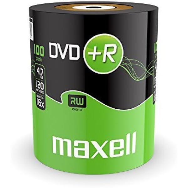 MAXELL DVD+R 16 x 100 kurczliwa